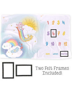 Manta de Hitos de Bebé Care Bears LOGOVISION 91x147 cm 2