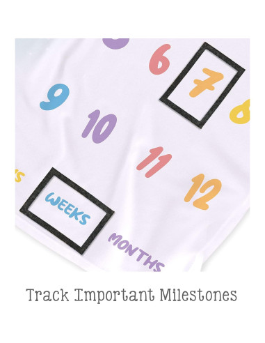 Manta de Hitos de Bebé Care Bears LOGOVISION 91x147 cm