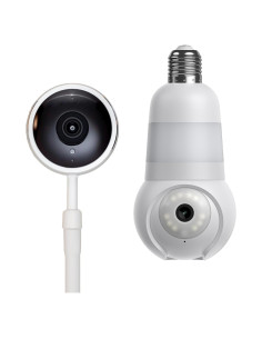 Monitor de Bebé Wi-Fi Luna con Cámara 360 y Soporte de Piso