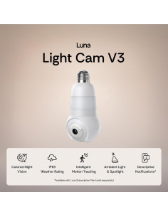 Monitor de Bebé Wi-Fi Luna con Cámara 360 y Soporte de Piso 2