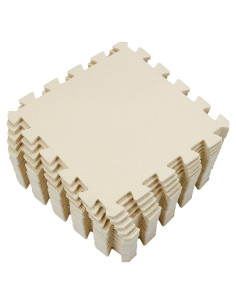 Alfombra Puzzle Yostrong 18 Azulejos EVA Beige 1.49 m