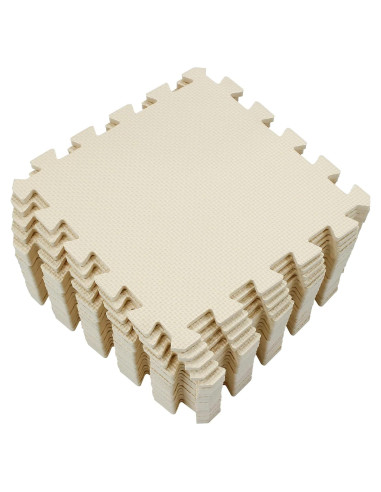 Alfombra Puzzle Yostrong 18 Azulejos EVA Beige 1.49 m