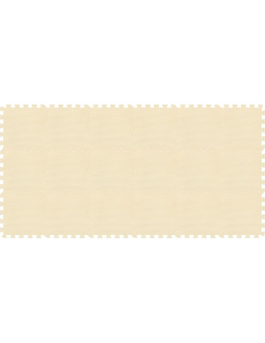 Alfombra Puzzle Yostrong 18 Azulejos EVA Beige 1.49 m