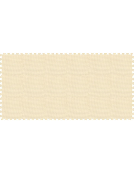 Alfombra Puzzle Yostrong 18 Azulejos EVA Beige 1.49 m