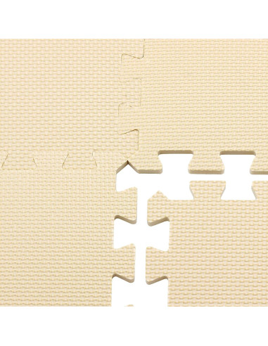 Alfombra Puzzle Yostrong 18 Azulejos EVA Beige 1.49 m