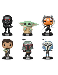 Conjunto Funko POP! Star Wars Mandalorian 2023 - 6 Figuras