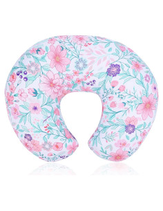 Funda de Almohada de Lactancia Cloele Floral 54.9x45.2cm Microfibra