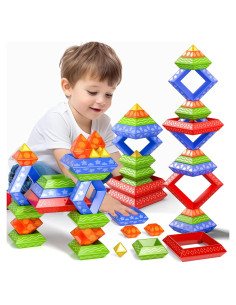 Juguetes de Apilamiento Montessori Doloowee 30 Pcs Educativos