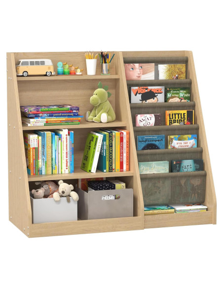 Estantería Montessori CMFYDAILY 4 Niveles Madera 80x90 cm