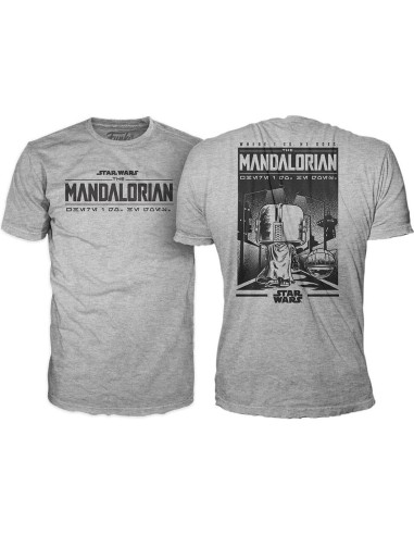 Set Funko Pop! & Tee The Mandalorian Grogu Galletas M