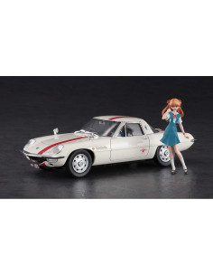 Hasegawa SP459 1:24 Evangelion Nerv Coupe con Figura Asuka 2