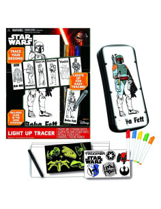 Set de Juego de Trazado Luminoso Star Wars con Pegatinas