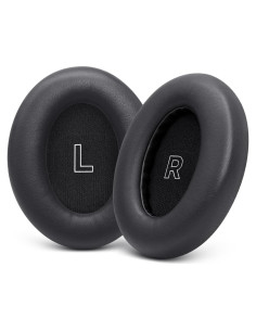 Almohadillas de Repuesto GVOEARS para Auriculares Bose QC Ultra - Negro