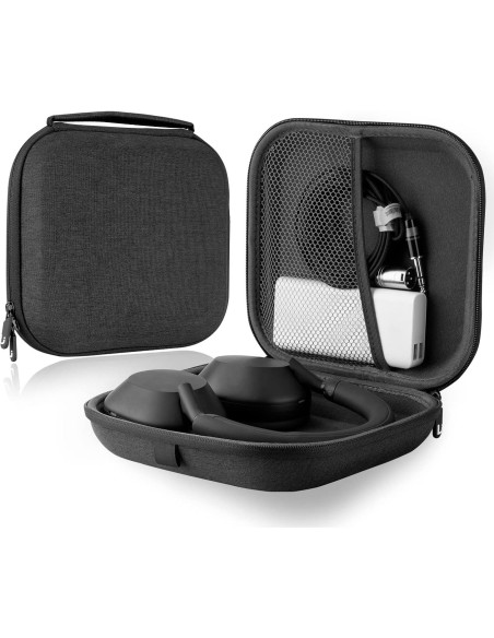 Funda Dura para Auriculares Linkidea Gris Oscuro Compatible Sony Funda Dura para Auriculares Linkidea Gris Oscuro Compatible Sony