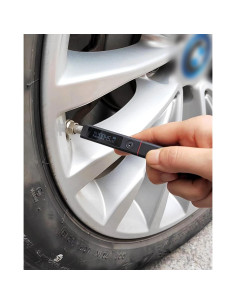 Medidor Digital de Presión de Neumáticos NORSHIRE G1S-B con Termómetro 2