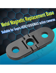 Dedos Plegables de Reemplazo SRUIM para GoPro Hero 8-13 Negro 2