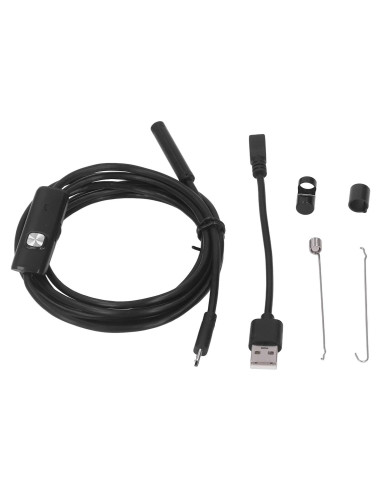 Endoscopio Industrial USB LiebeWH 7mm IP67 con 6 Luces LED