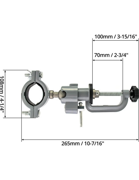 Banco de Prensa Vise QWORK 360 para Taladro Eléctrico