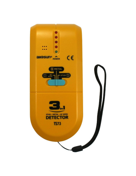 Detector de Madera y Metal ALLOSUN TS73 3 en 1 LED