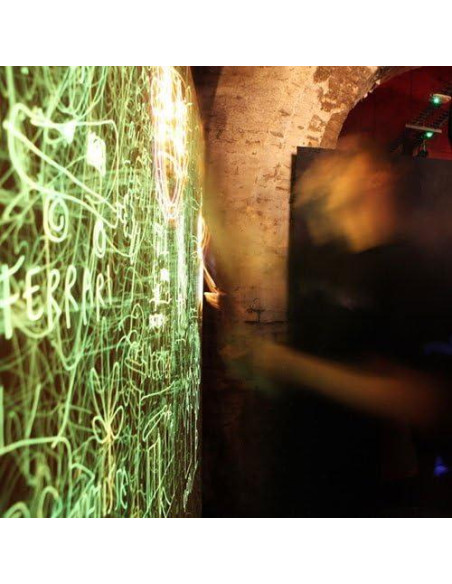 Pintura Acrílica Brillante Verde Techno Glow 1 Onza