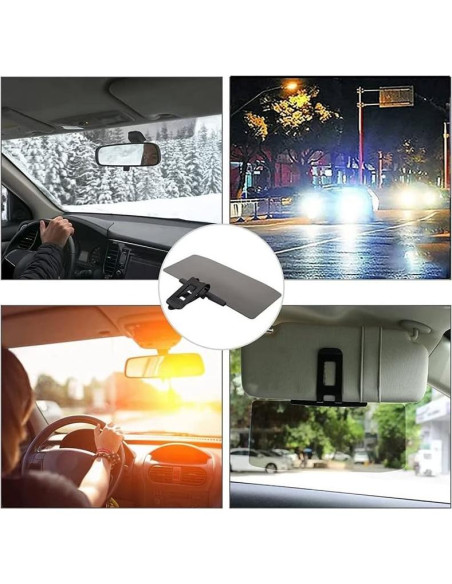 Extensor de Visera Universal Hongfa Antideslumbrante UV 33.5x19 cm