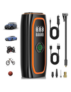 Compresor de Aire Portátil Syvenies 220 PSI Batería 26000mAh