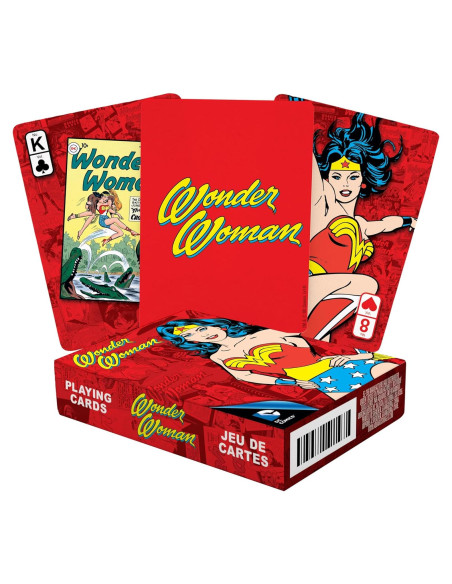 Baraja de Juego Mujer Maravilla DC Comics - 54 Cartas Temáticas