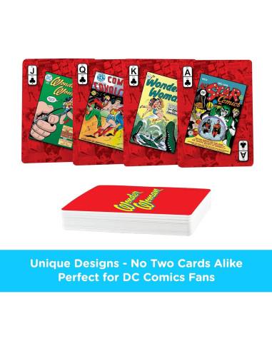 Baraja de Juego Mujer Maravilla DC Comics - 54 Cartas Temáticas