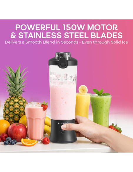 Licuadora Personal Recargable BLENDi X 24oz Libre de BPA