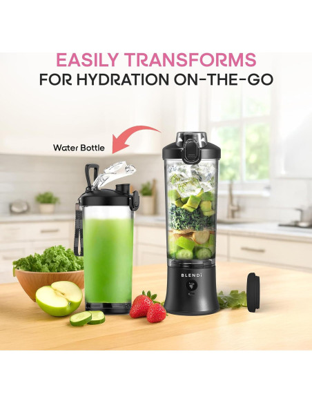 Licuadora Personal Recargable BLENDi X 24oz Libre de BPA
