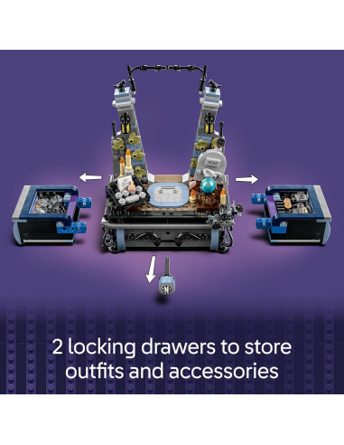 Figura LEGO Wednesday Addams 76780 - Juguete 702 piezas