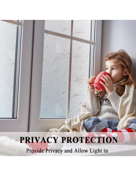 Película de Ventana Mikomer 44.5x200 cm Adherencia Estática UV