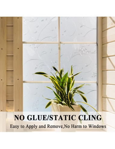 Película de Ventana Mikomer 44.5x200 cm Adherencia Estática UV
