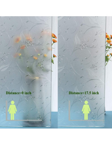 Película de Ventana Mikomer 44.5x200 cm Adherencia Estática UV