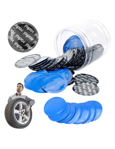 Parche para Neumáticos STDKDFW 80 Piezas 58mm Universal