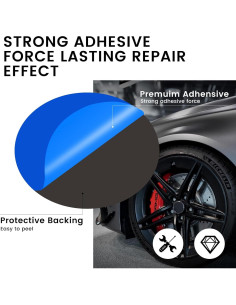 Parche para Neumáticos STDKDFW 80 Piezas 58mm Universal 2