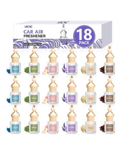 Ambientador de Auto AROIC - Set de 18 Fragancias Premium 8ml