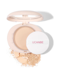 Polvo Compacto UCANBE 2-en-1 Mate Control Aceite 01 Claro