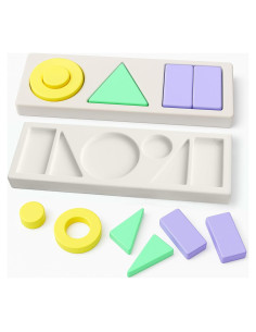 Clasificador de Formas de Madera CeCe LaRue 29.85x10.16 cm