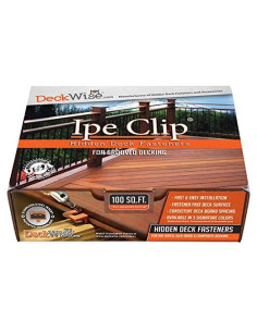 Sujetadores Ocultos DeckWise Ipe Clip Extreme S 175 Unidades