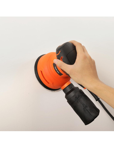 Lijadora Orbital 5" Yunirvana 300W 6 Velocidades 15 Discos