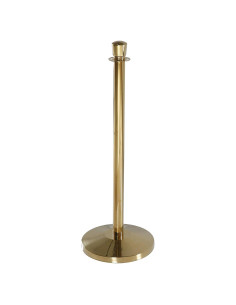 Poste Stanchion de Control de Multitudes M&T Displays 91.4 cm Oro Titanio