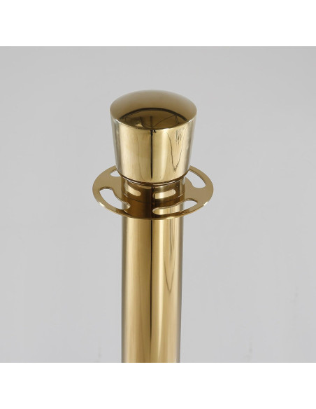 Poste Stanchion de Control de Multitudes M&T Displays 91.4 cm Oro Titanio