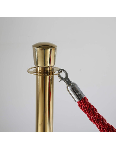 Poste Stanchion de Control de Multitudes M&T Displays 91.4 cm Oro Titanio