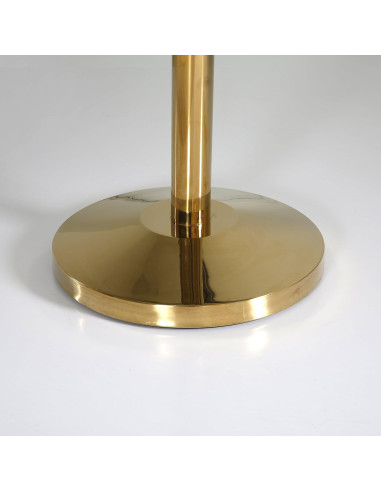 Poste Stanchion de Control de Multitudes M&T Displays 91.4 cm Oro Titanio