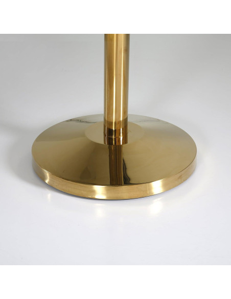 Poste Stanchion de Control de Multitudes M&T Displays 91.4 cm Oro Titanio