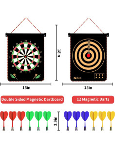 Juego de Dardos Magnéticos Gitus Bigao004 para Niños 2