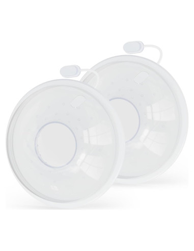 Recolectores de Leche Materna Silicona Grado Alimenticio 30ml - 2 Piezas