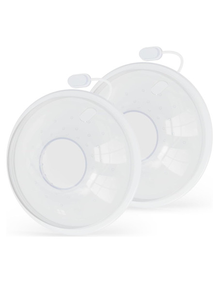 Recolectores de Leche Materna Silicona Grado Alimenticio 30ml - 2 Piezas