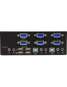 Interruptor KVM 2 Puertos StarTech VGA Doble 1920x1200 2